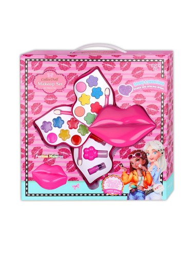 Kit De Maquillaje Niñas Juguete Princesas Figura Kiss