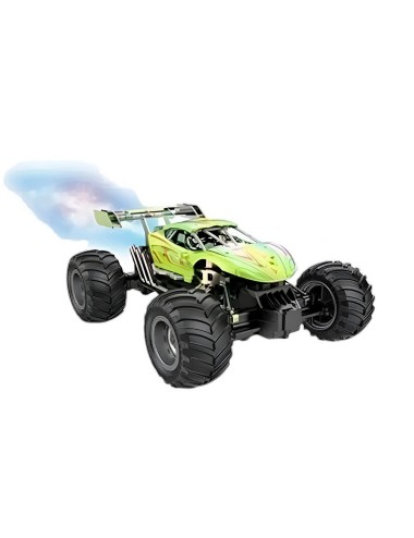 Carro Monster Recargable Tornasol Juguete + Control Remoto