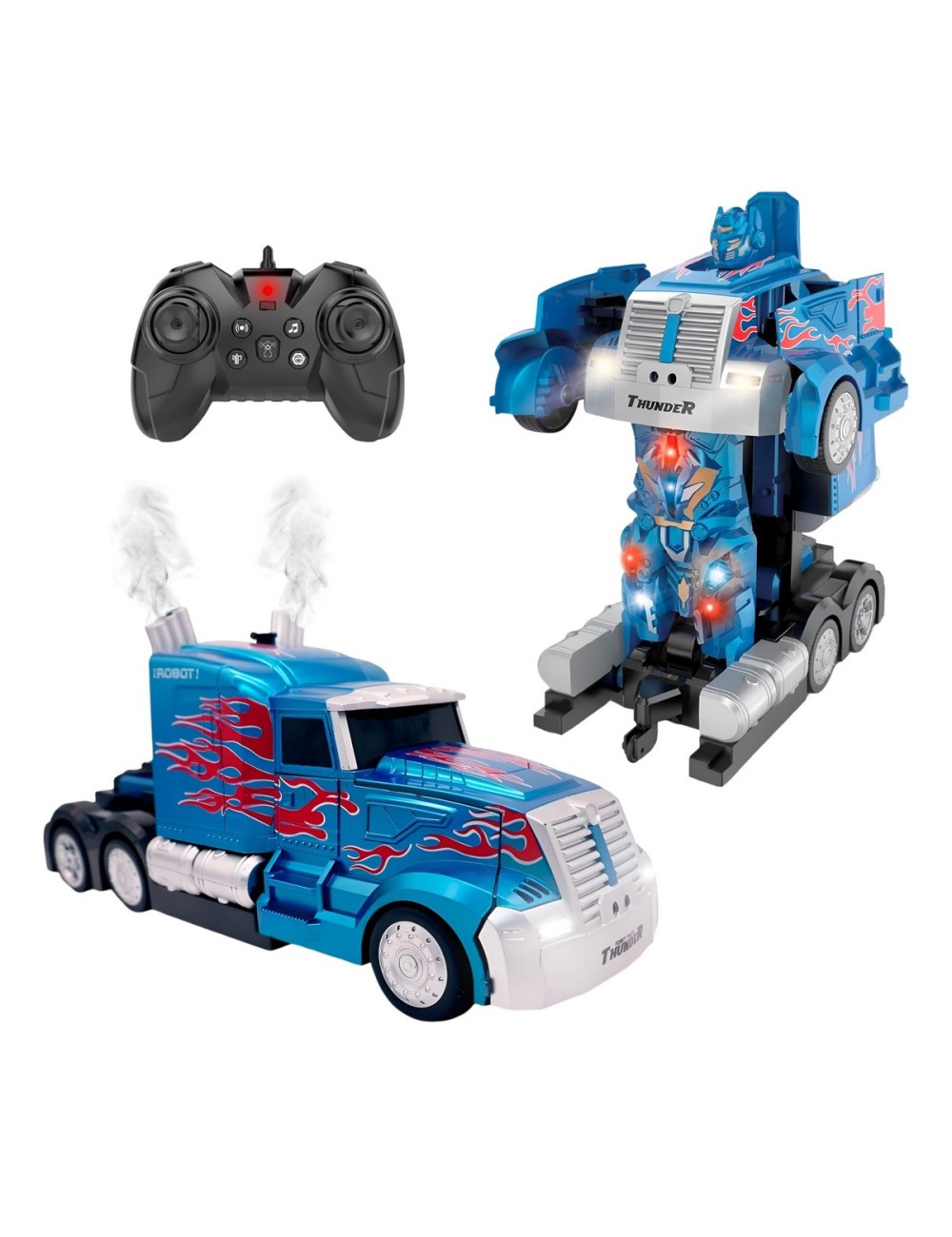Carro Camion Robot Optimumos Recargable + Control Remoto