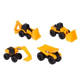 Camion Vehiculo Construccion Truck X 4 Unidades