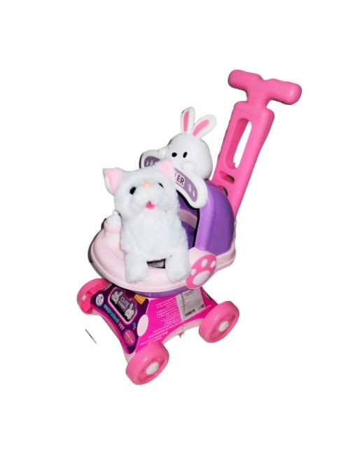 Coche Con Mascota De Juguete Niñas Interactivo