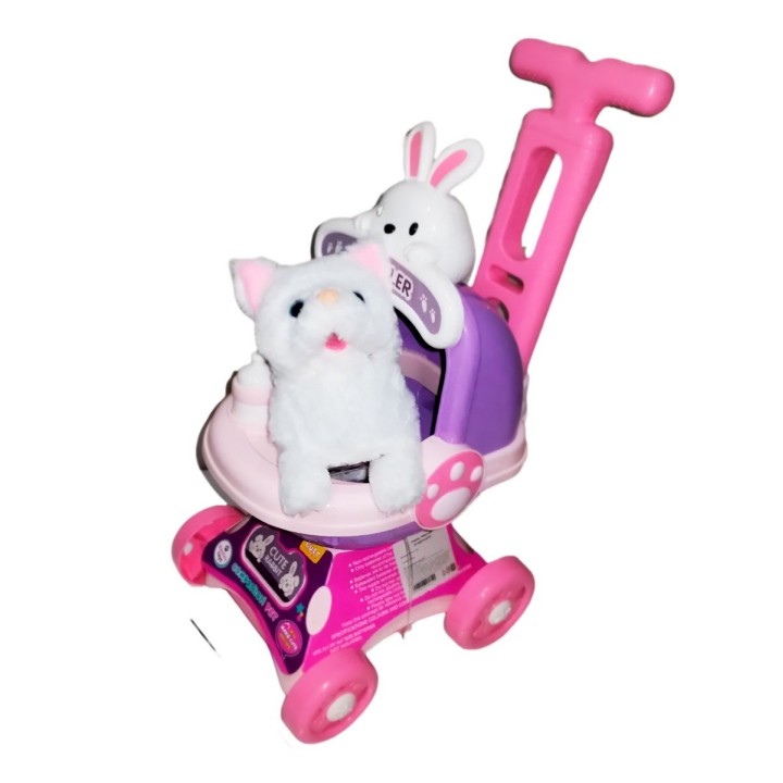 Coche Con Mascota De Juguete Niñas Interactivo