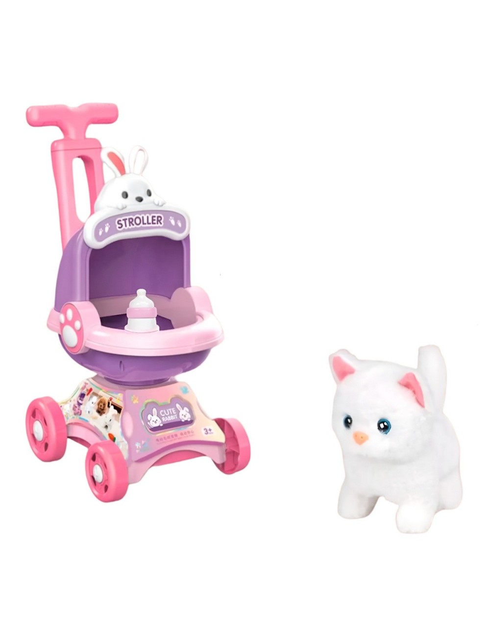 Coche Con Mascota De Juguete Niñas Interactivo