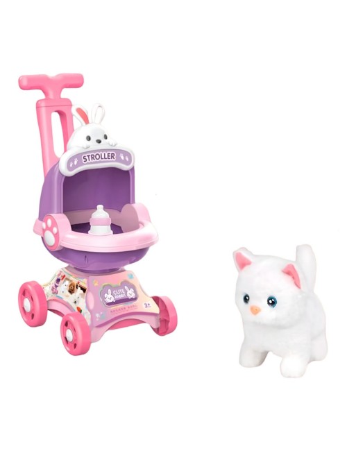Coche Con Mascota De Juguete Niñas Interactivo