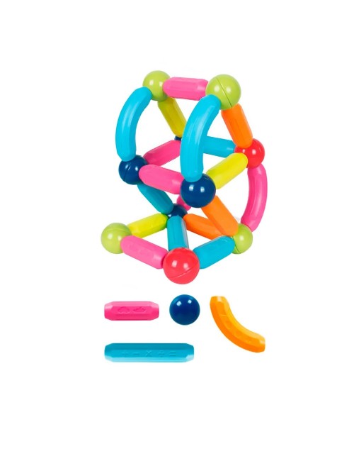 Juego Bloques Figuras Magneticas Didacticas Aprendizaje