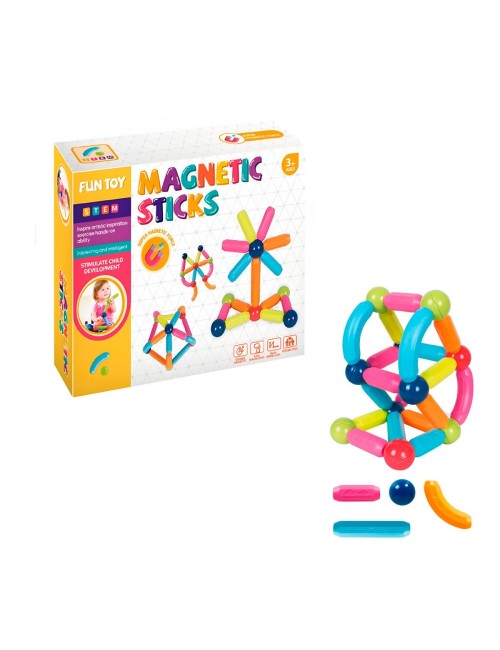 Juego Bloques Figuras Magneticas Didacticas Aprendizaje