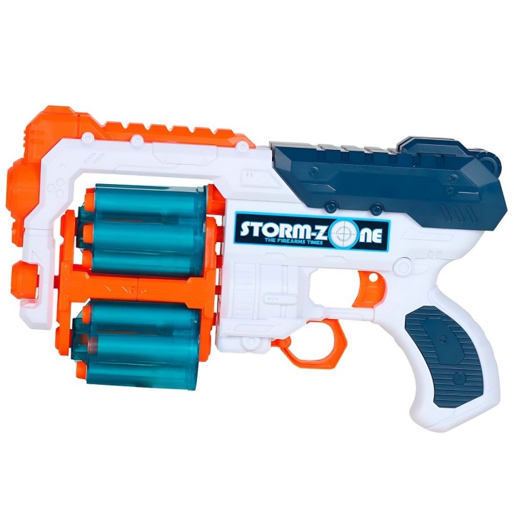 Pistola Dardos Nerf Storm + Dardos Juguete Interactivo