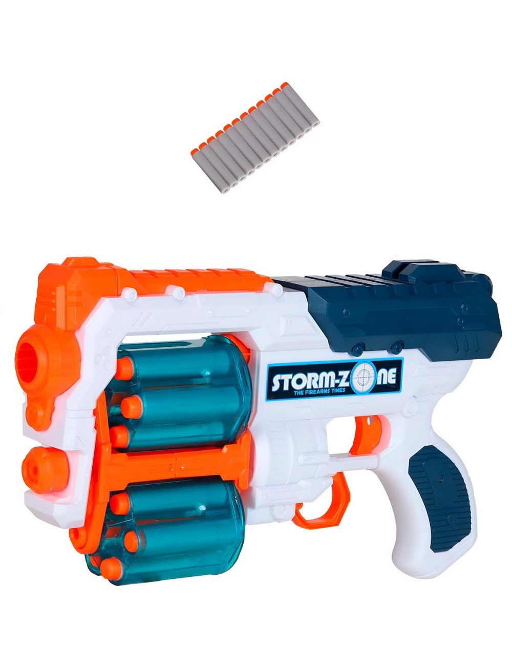 Pistola Dardos Nerf Storm + Dardos Juguete Interactivo