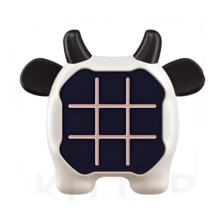 Juego De Mesa Triqui Tic Tact 2 En 1 Vaca Estrategia