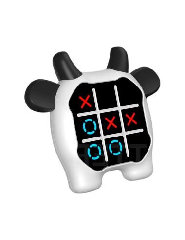 Juego De Mesa Triqui Tic Tact 2 En 1 Vaca Estrategia