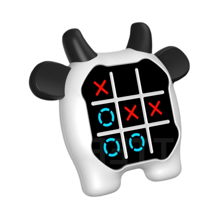 Juego De Mesa Triqui Tic Tact 2 En 1 Vaca Estrategia