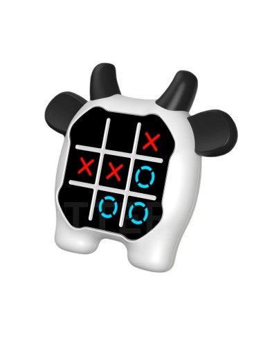 Juego De Mesa Triqui Tic Tact 2 En 1 Vaca Estrategia