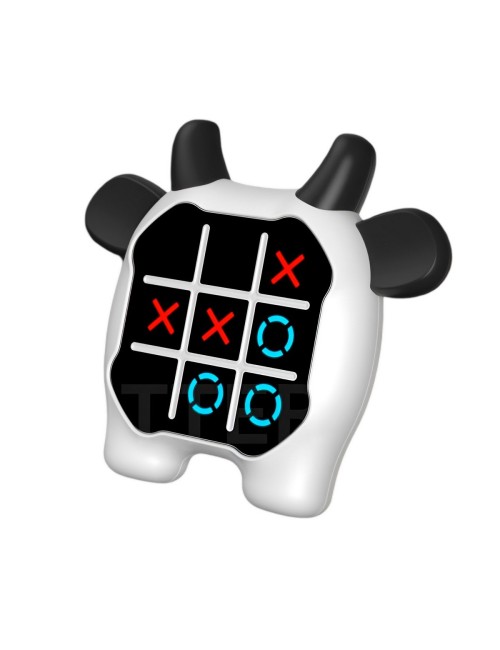 Juego De Mesa Triqui Tic Tact 2 En 1 Vaca Estrategia