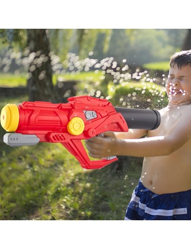Pistola De Agua Grande Juguete Interactivo Top Gun