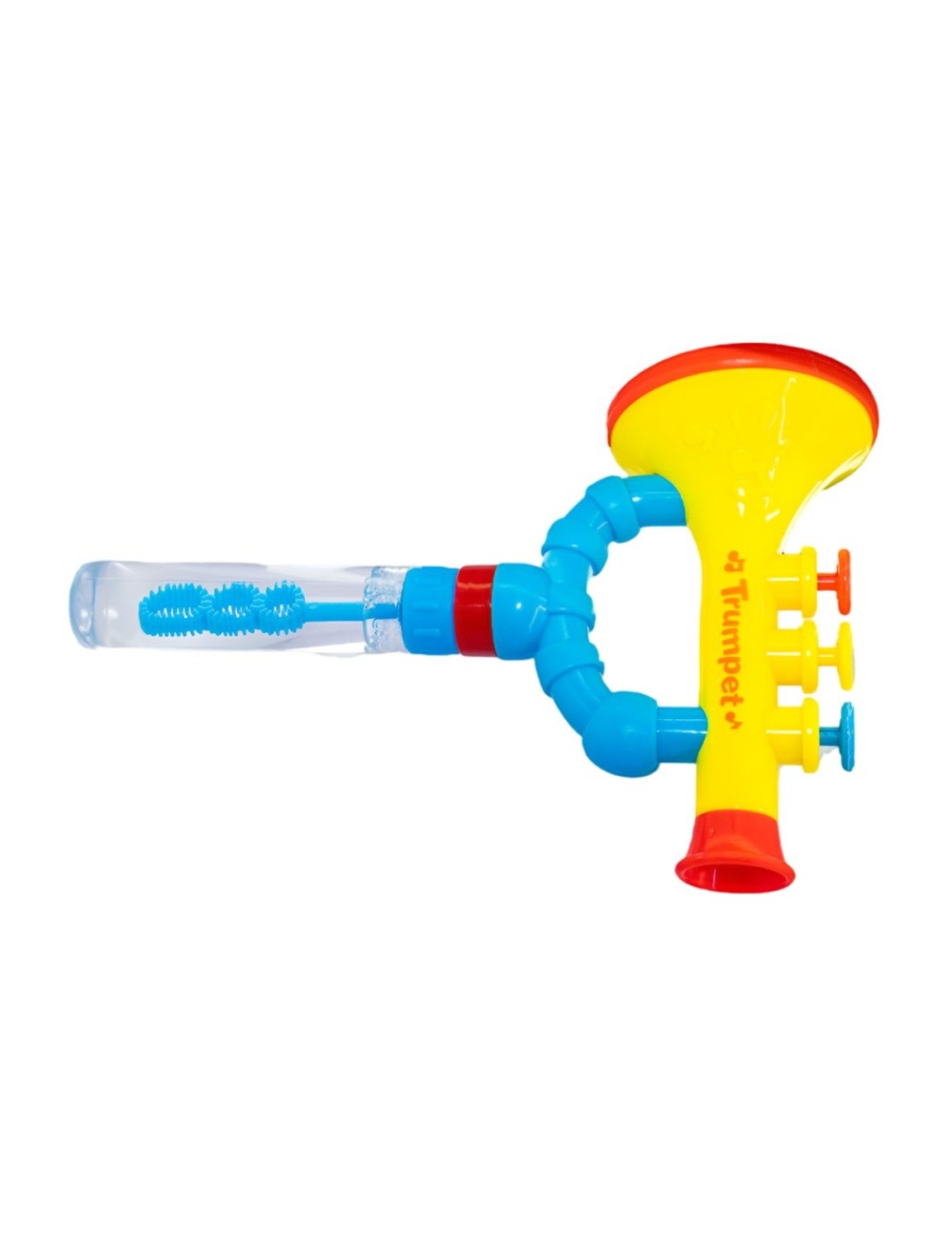 Burbujero Figura Trompeta Multicolor Juguete Interactivo