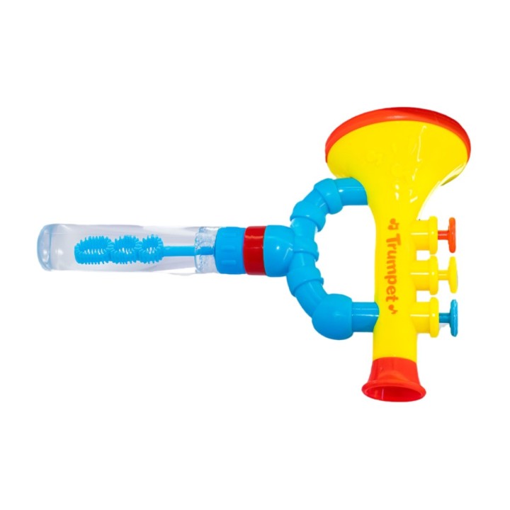 Burbujero Figura Trompeta Multicolor Juguete Interactivo