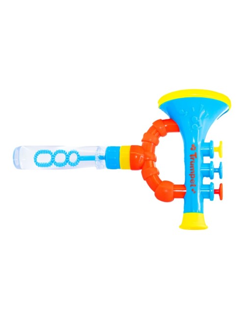 Burbujero Figura Trompeta Multicolor Juguete Interactivo