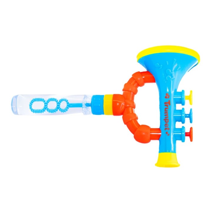 Burbujero Figura Trompeta Multicolor Juguete Interactivo