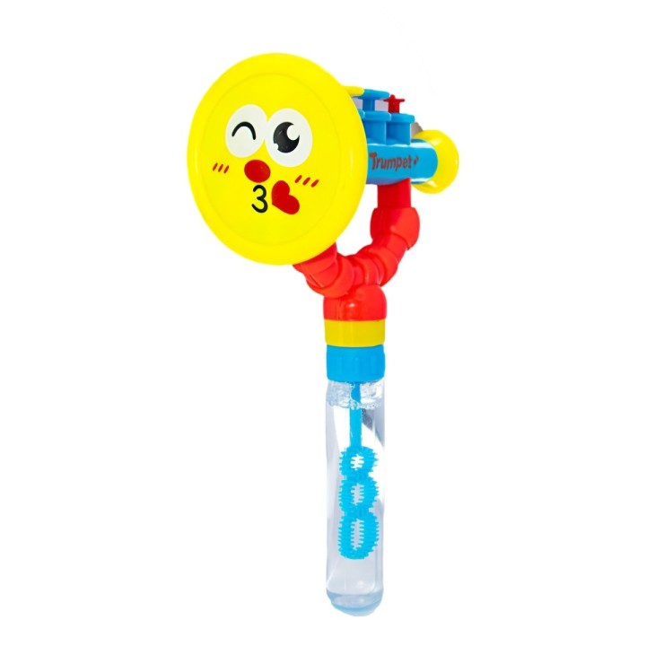 Burbujero Figura Trompeta Multicolor Juguete Interactivo