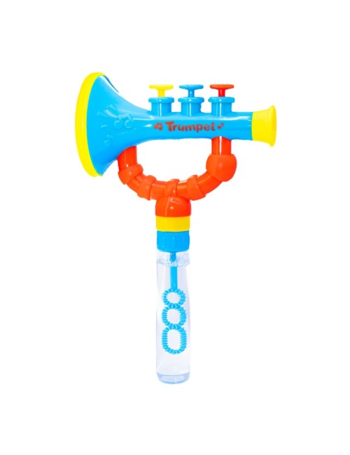 Burbujero Figura Trompeta Multicolor Juguete Interactivo