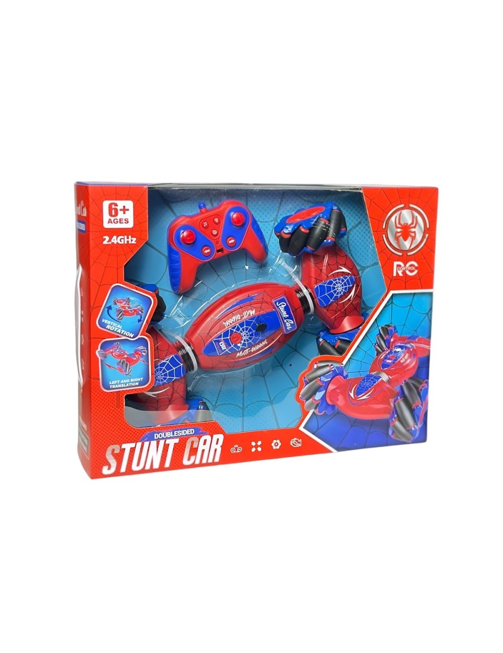 Carro Deportivo 360 Grados Stunt Recargable Control Remoto