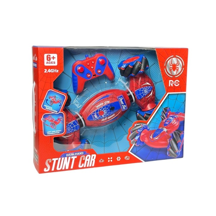 Carro Deportivo 360 Grados Stunt Recargable Control Remoto