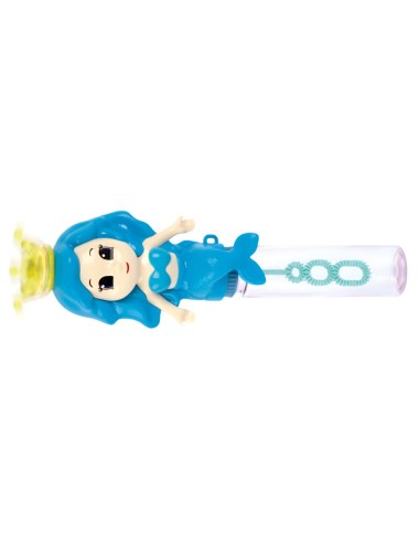 Burbujero Figura Sirena Princesa Juguete Interactivo
