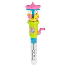 Burbujero Figura Carrusel Caballos Poni Juguete Interactivo