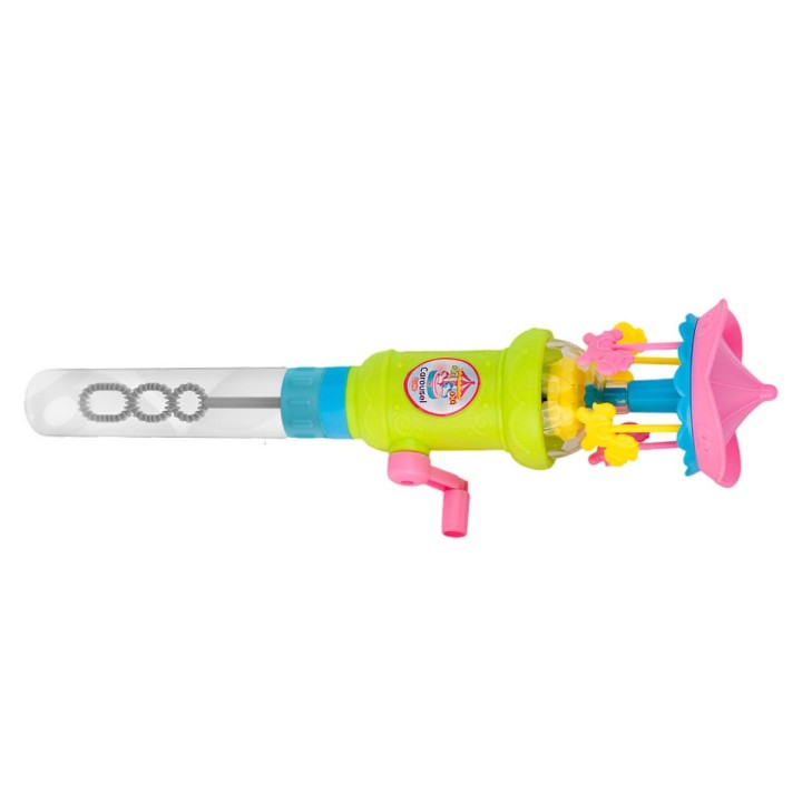 Burbujero Figura Carrusel Caballos Poni Juguete Interactivo