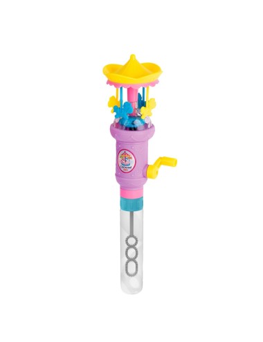 Burbujero Figura Carrusel Caballos Poni Juguete Interactivo
