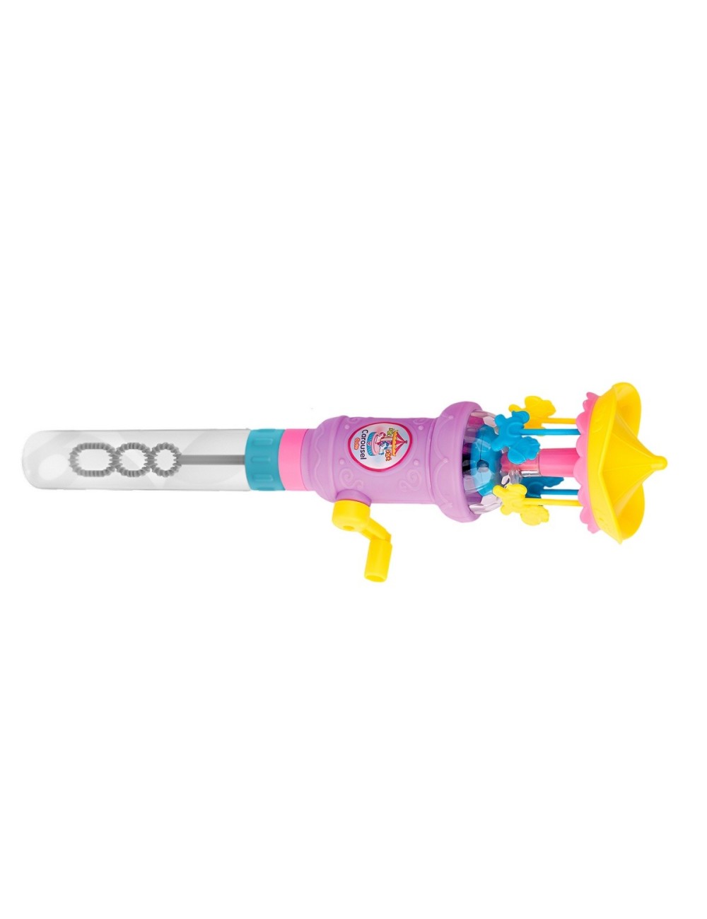 Burbujero Figura Carrusel Caballos Poni Juguete Interactivo