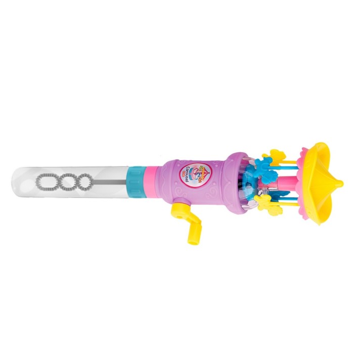 Burbujero Figura Carrusel Caballos Poni Juguete Interactivo