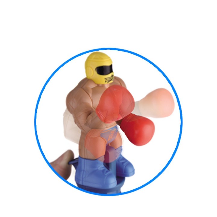 Burbujero Figura Boxeador Boxeo Juguete Interactivo