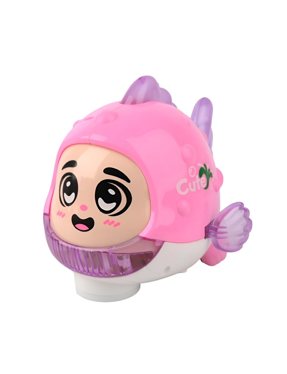 Pez Robot Juguete Interactivo Luces Sonido Movimiento