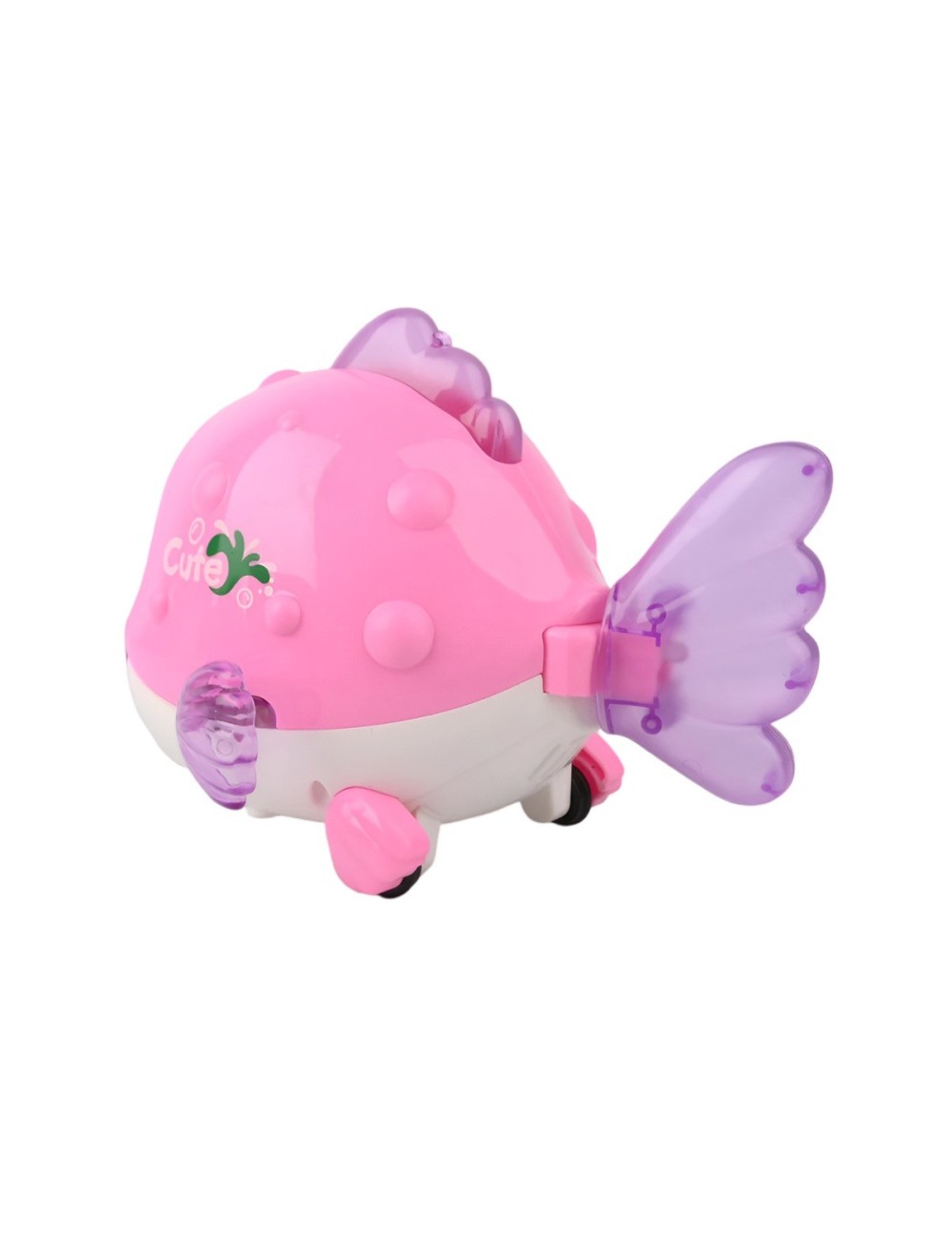 Pez Robot Juguete Interactivo Luces Sonido Movimiento