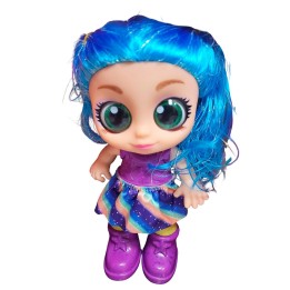 Muñeca Ojos Expresivos Con Mascota Y Accesorios Juguete Niña