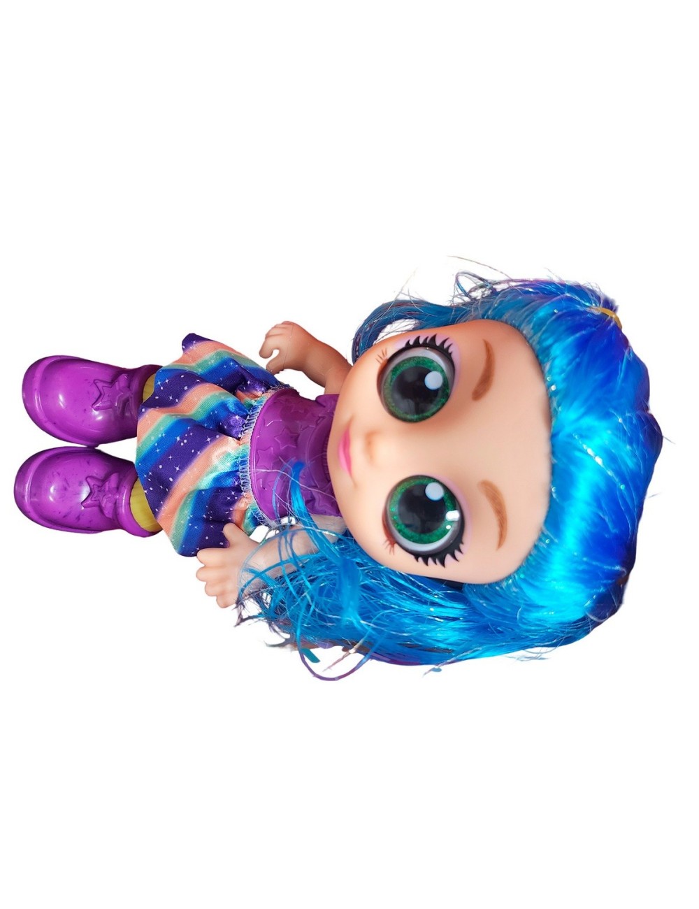 Muñeca Ojos Expresivos Con Mascota Y Accesorios Juguete Niña