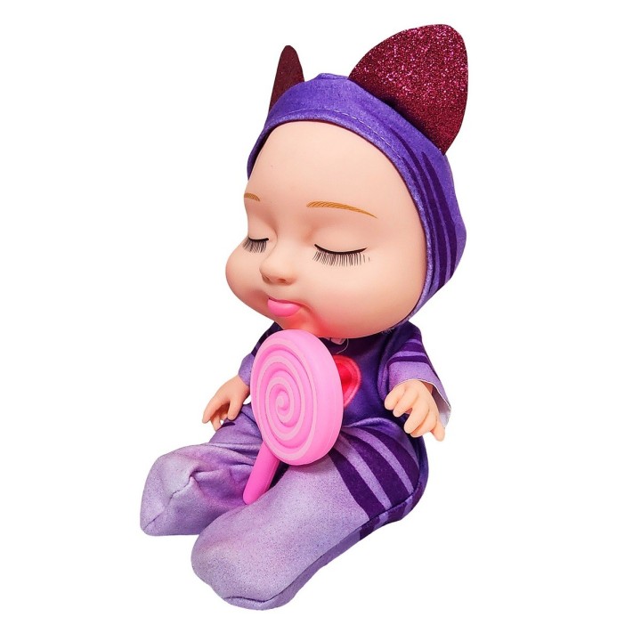 Muñeco Bebe Dormilon Bebote Con Paleta De Juguete Niñas
