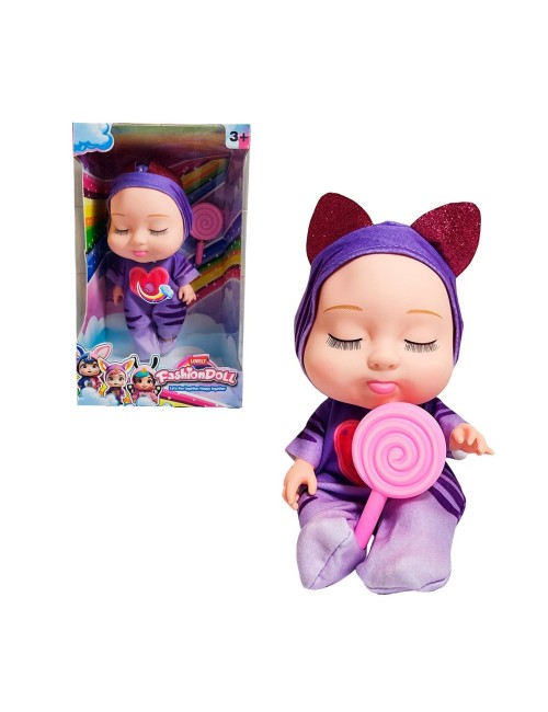 Muñeco Bebe Dormilon Bebote Con Paleta De Juguete Niñas