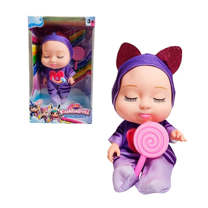 Muñeco Bebe Dormilon Bebote Con Paleta De Juguete Niñas