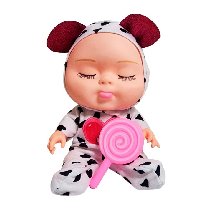 Muñeco Bebe Dormilon Bebote Con Paleta De Juguete Niñas