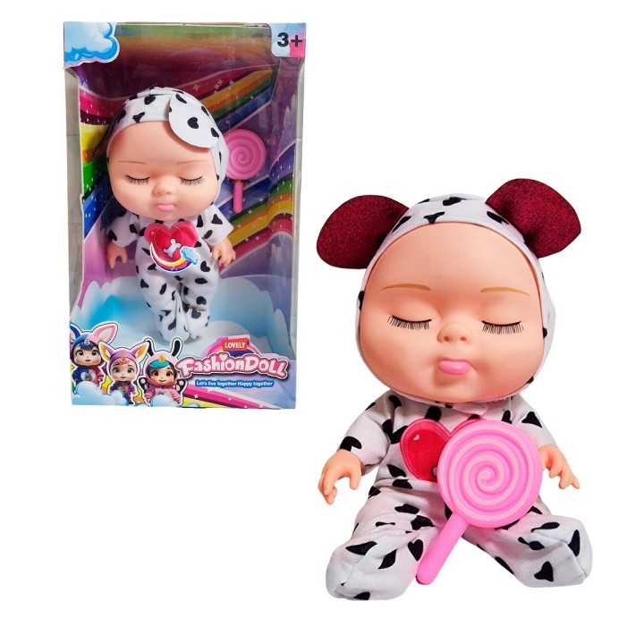 Muñeco Bebe Dormilon Bebote Con Paleta De Juguete Niñas