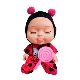 Muñeco Bebe Dormilon Bebote Con Paleta De Juguete Niñas