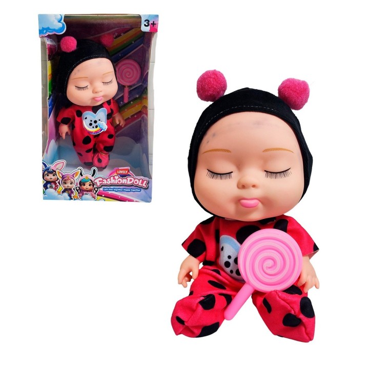 Muñeco Bebe Dormilon Bebote Con Paleta De Juguete Niñas