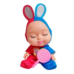 Muñeco Bebe Dormilon Bebote Con Paleta De Juguete Niñas