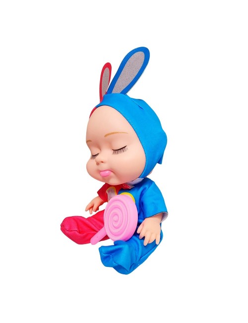 Muñeco Bebe Dormilon Bebote Con Paleta De Juguete Niñas