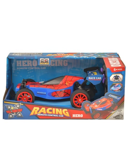 Carro Formula 1 Heroes Recargable Juguete + Control Remoto