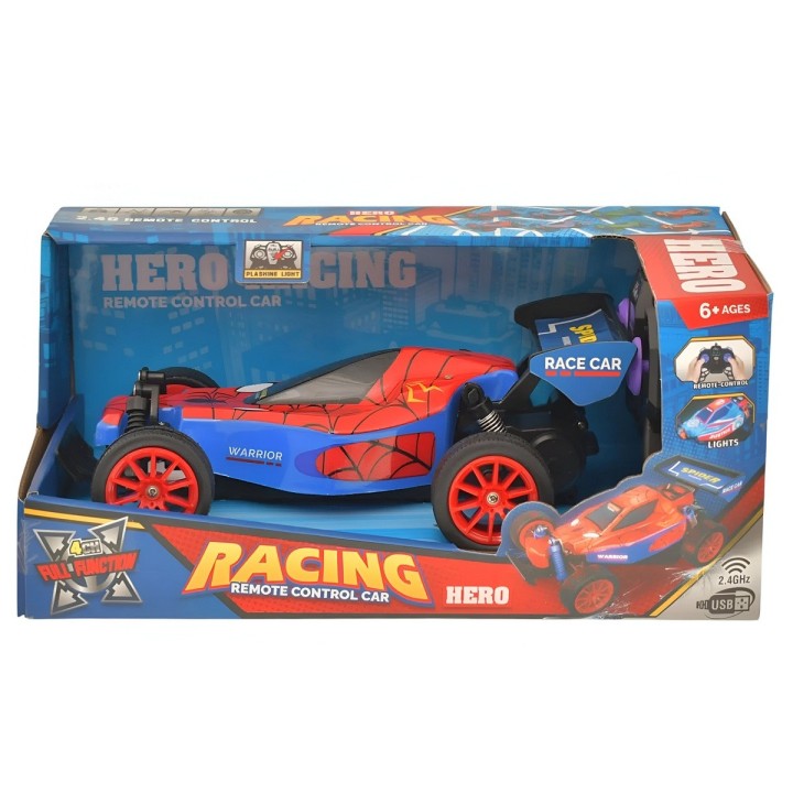 Carro Formula 1 Heroes Recargable Juguete + Control Remoto