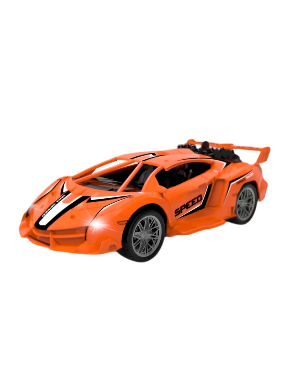 Carro Control Forma Timon Recargable Speed Juguete Niños