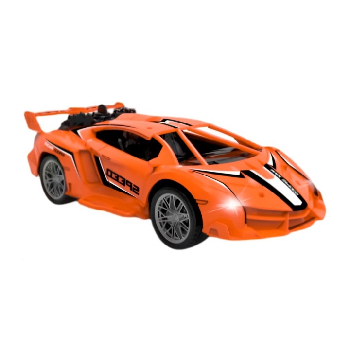 Carro Control Forma Timon Recargable Speed Juguete Niños